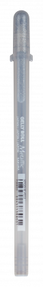 Ручка гелевая Metallic Серебро
